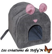 cabane z`au dodo niche forme souris furet cochon d`inde rat rongeur