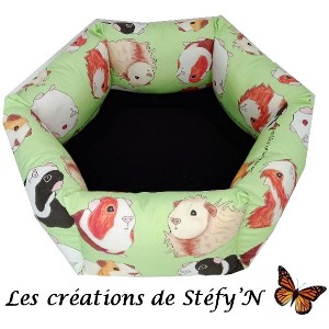 Couffin hexagonal COCHON D'INDE