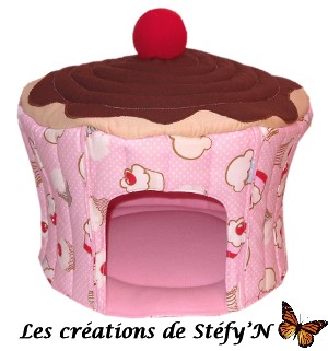 cabane cupcake furet cochon d`inde rat chinchilla rongeur