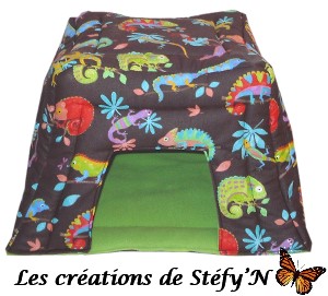 pyramide inca cameleon furet cochon d`inde rat chinchilla rongeur