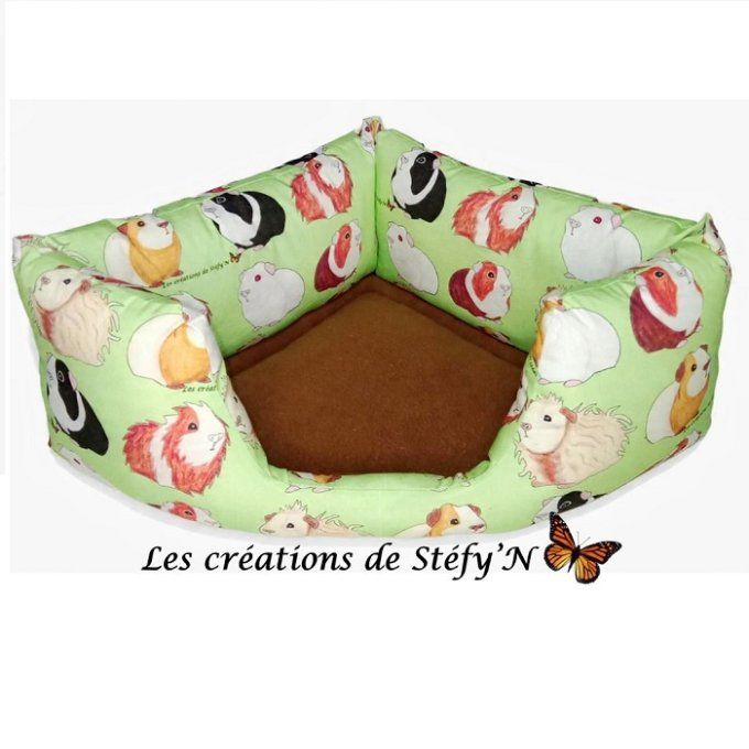 couffin d'angle avec une entrée