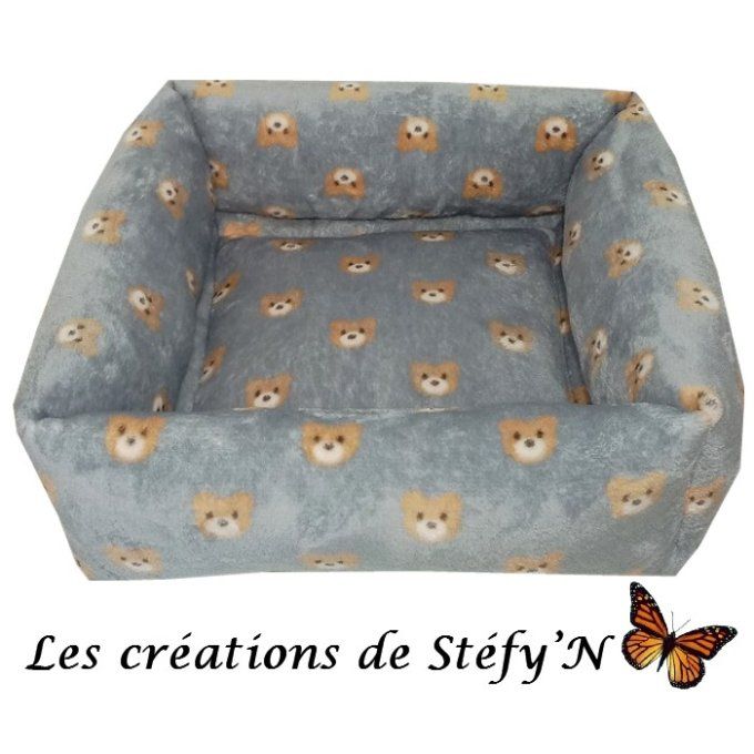 Couffin carré TÊTE OURSON