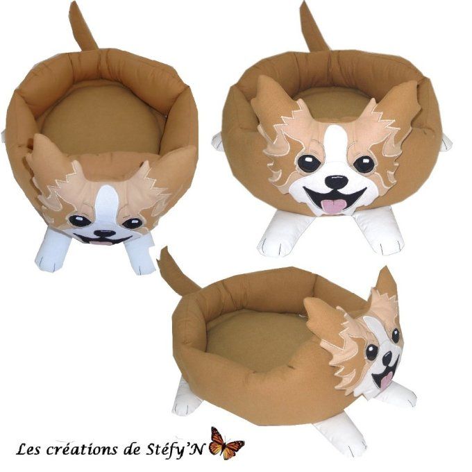 couffin chihuahua allongé