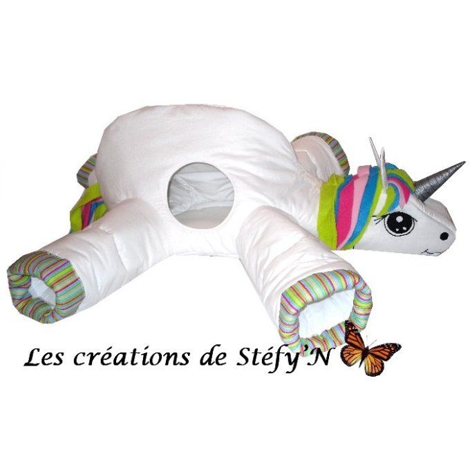 licorne tunnel blanc