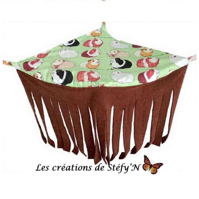 Rideau d'angle COCHON D'INDE