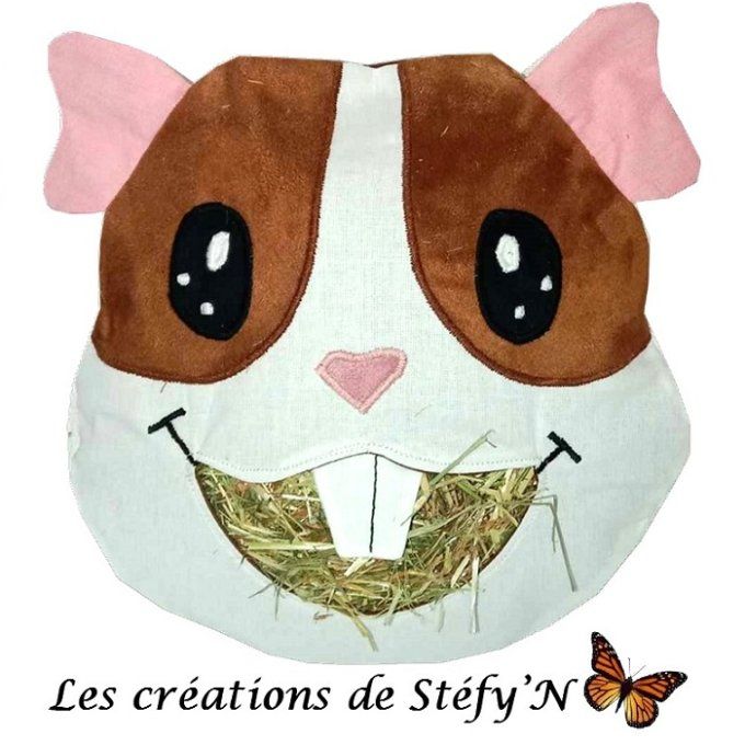 Sac à foin TÊTE COCHON D'INDE