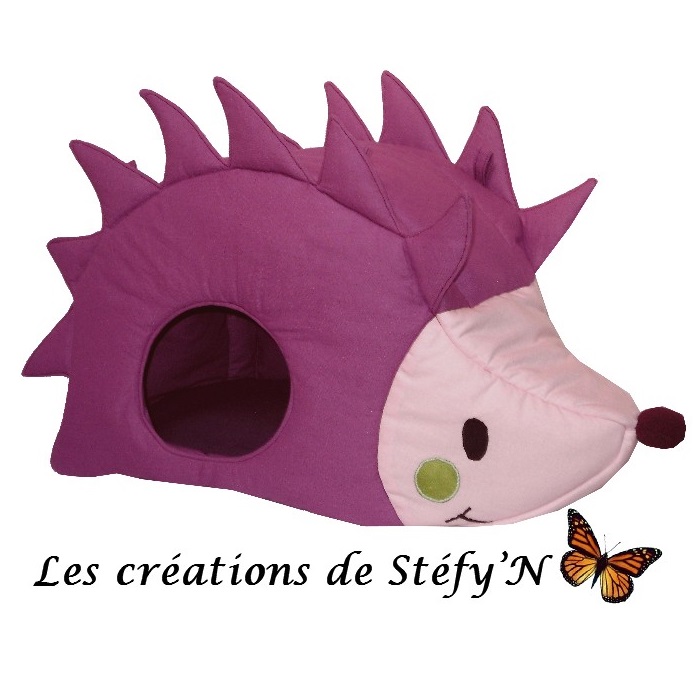 cabane hérisson violine